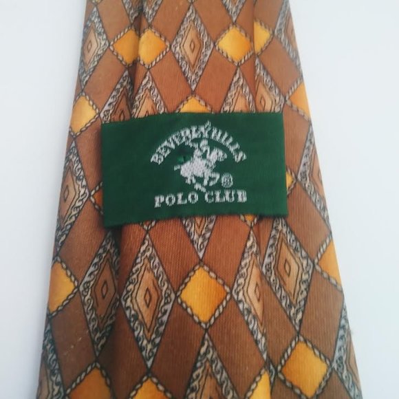 Traditional Craft Silk Tie, St Patrick's Clover Shamrock ,Green & Blue, 4" x 58" - Picture 3 of 3